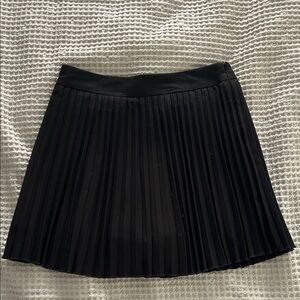 Zara Black Pleated Skirt